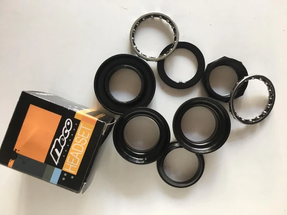 Bisiklet Furş Takımı Mtb Direksiyon Yatak Siyah Neco 1İnç - Resim 2