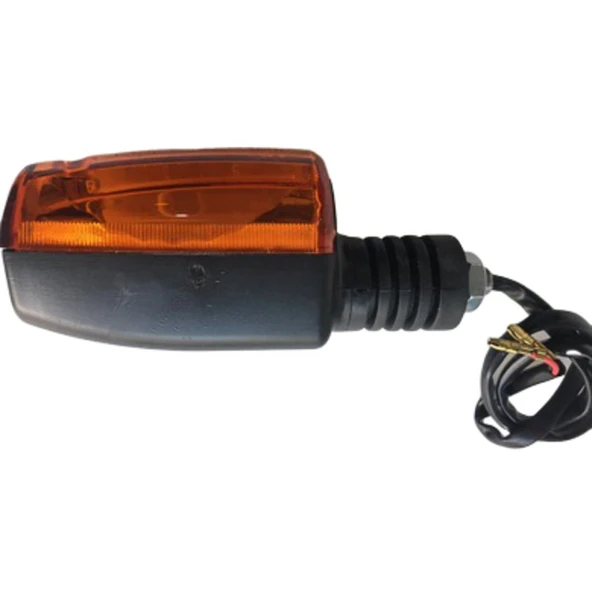 Cg/Ybr Kısa Saplı Sinyal Lambası Ampullu Sarı Camlı - Resim 3