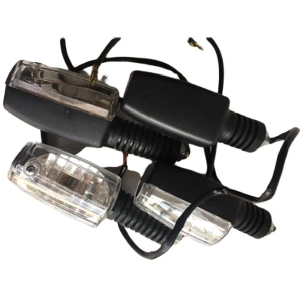 Ybr/cg 4 Lü Beyaz Camlı Sinyal Lambası Ampullu ürün görseli 1