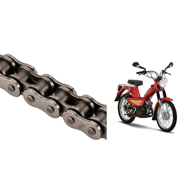 Mopet (Mobilet,Pejo) Zincir 415H X 102 Bakla İthal A+++ Kalite ürün görseli 1