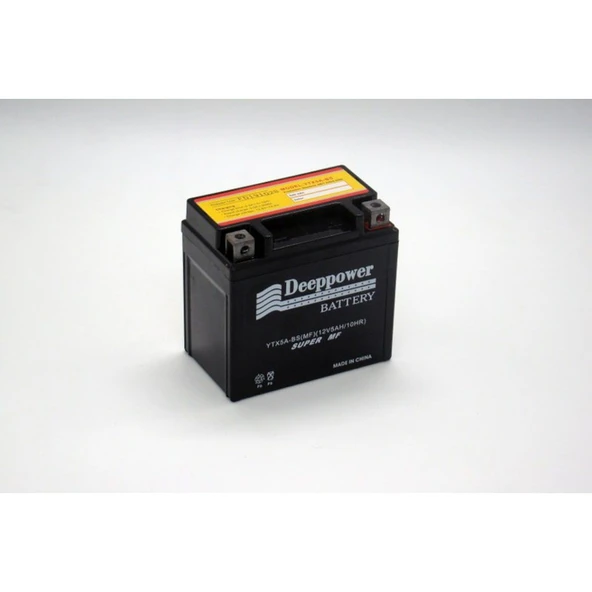Deeppower Ytx5a-bs Motosiklet Aküsü 2020 Tarihli Bws Aküsü ürün görseli 1