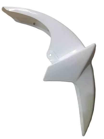Ybr 125 Esd Ön Çamurluk K Model Beyaz - Resim 2