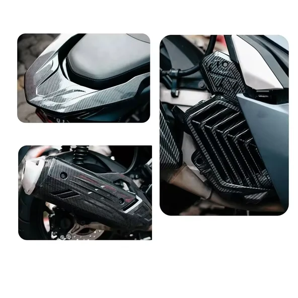 Pcx 125 Modifiye Varyatör Kapağı Şeffaf  A+++ Kalite - Resim 3