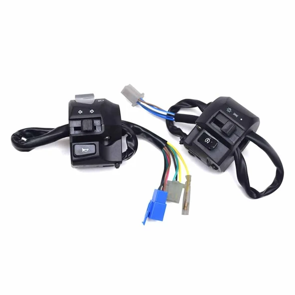 Yamaha Ybr Sağ Sol Far Açmalı Kumanda Düğmeleri Set - Resim 4