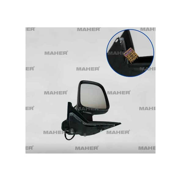 AYNA DIŞ DİKİZ TRANSPORTER T5 04-10 ELEKTRİKLİ, ISITMALI SOL ürün görseli