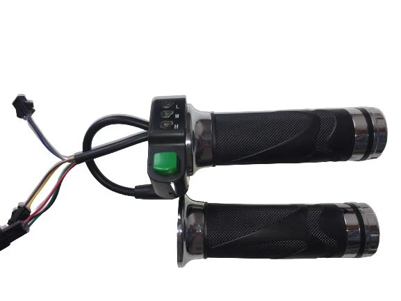 E-Bike Vitesli Gaz Kolu 211 Yeşil Düğme 3 Işık ürün görseli 1