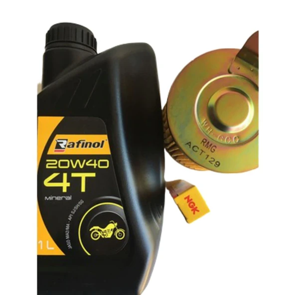 Honda Activa/Beat Periyodik Bakım Seti Buji+Filtre+Yağ 3Lü Set ürün görseli 1