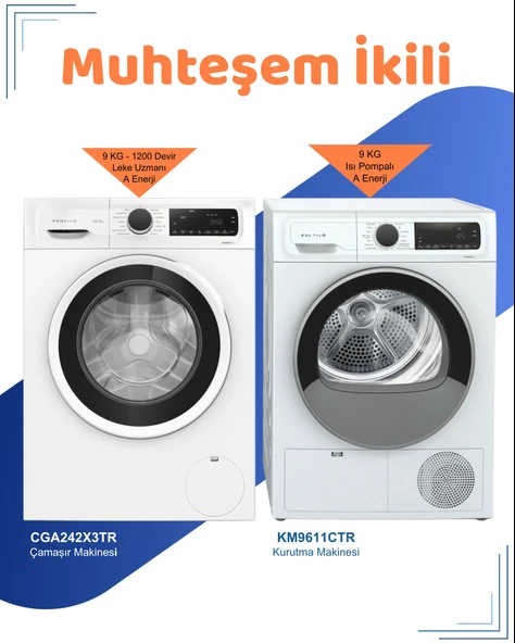 Profilo 2'li Avantajlı Set ( CGA242X3TR - KM9611CTR )