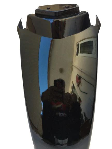 E-Bike Ön Çamurluk Geniş Midilli Ön Çamurluk Siyah - Resim 2