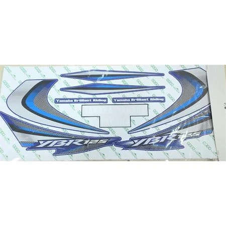 YBR 125 Sticker Seti 2004 Mavi