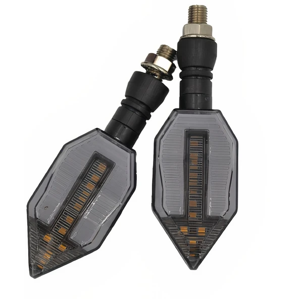 Üniversal Led Sinyal Lambası Takım ( Sağ-Sol Göstergeli ) 2 Modlu - 1