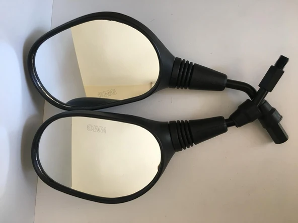 Motosiklet Scooter 10mm Düz Diş Ayna Tk ürün görseli 1