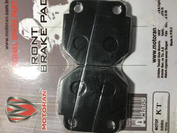 Mondial Kt Ön Fren Disk Balata Mtr - Resim 2