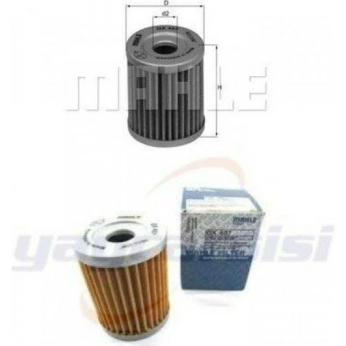 SYM 400İ X-MAX 400 OX407 Yağ Filtresi Mahle - Resim 2