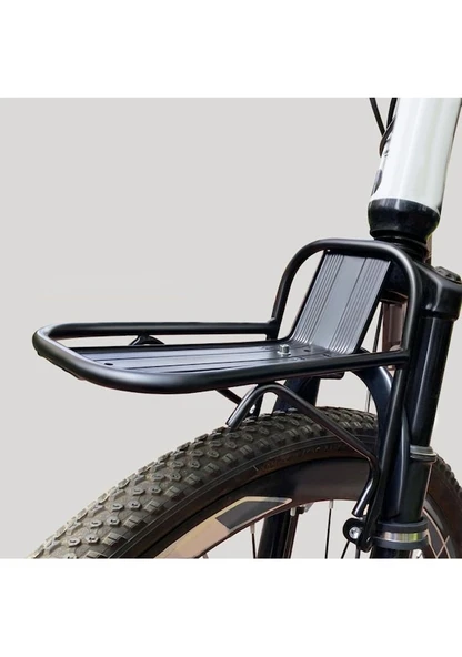 Bisiklet Ön Raf Alüminyum Alaşımlı Dağ Bisikleti Kargo Bagaj Taşıyıcı Raf Bisiklet Ön Portbagaj - Resim 3