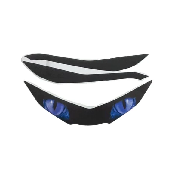 Honda PCX Far Stiker+Far Kaşı 2018-2019-2020 Uyumlu Mavi ürün görseli 1