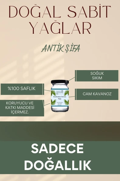 Antik Şifa %100 Saf Hindistan Cevizi Yağı - Soğuk Sıkım (3 X 100 ML) - 2