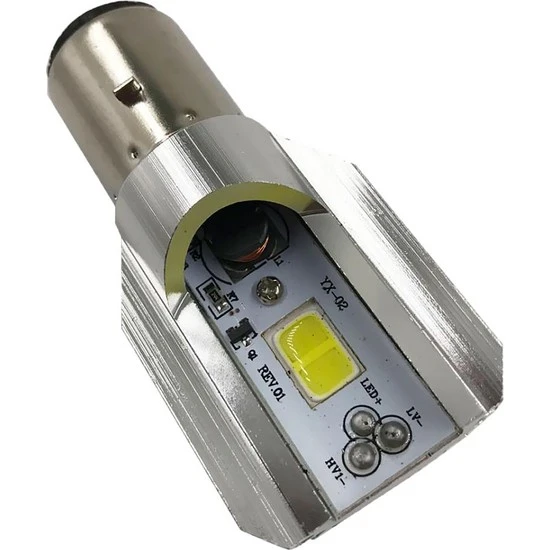 Power Led 12v 35/35w Kesik Tip Ampul Carub S2 Beyaz Işık - Resim 4