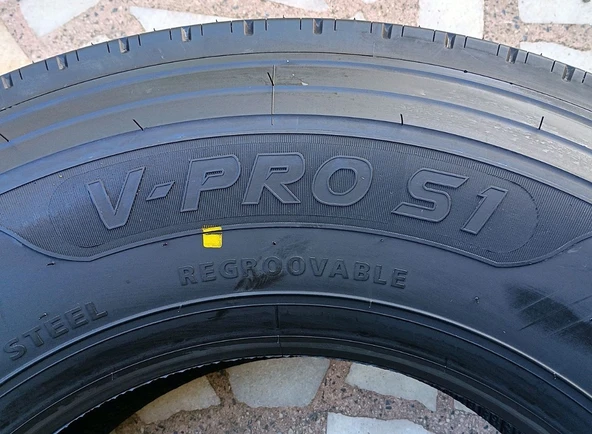 225/75 R17.5 129m 16pr Vpro S1 Düz M+s Techshıeld, 2025 Tayland Üretim - Resim 3