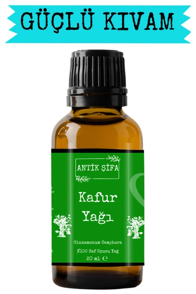 Antik Şifa %100 Saf Kafur Uçucu Yağ ( Essential Oil ) - 20 ml ürün görseli