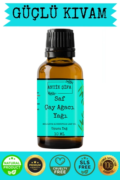 Antik Şifa %100 Saf Çay Ağacı Uçucu Yağı ve Limon Uçucu Yağı - (10ml + 10ml) - 3