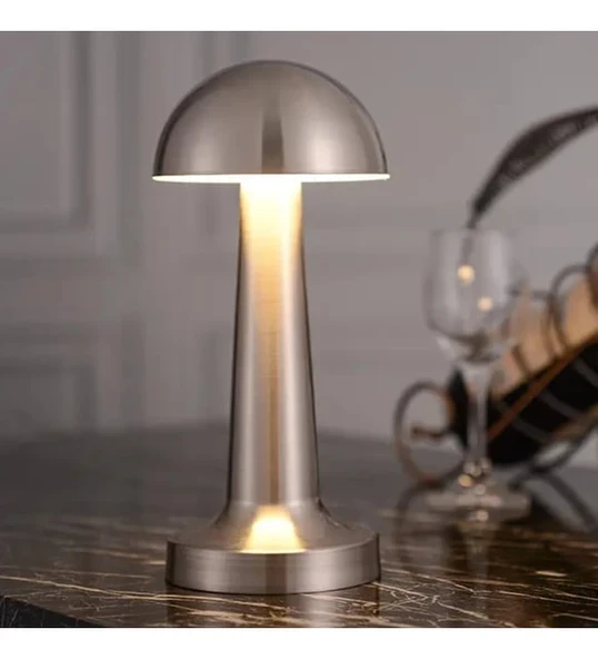 Monalisa Home Masa Üstü Şarjlı Abajur Lamba, Masaüstü, Led Sistemli - Resim 2