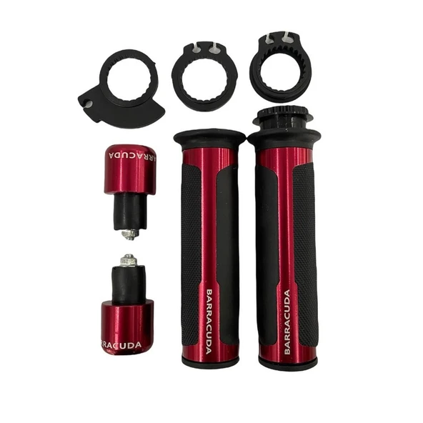 Barracuda Elcik Set ve Gidon Denge Topuzları Kırmızı ürün görseli 1