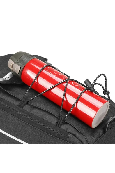 B-Soul Motosiklet Bisiklet Çantası Termal Arka Bagaj Çanta Su Geçirmez Fonksiyonlu - Resim 9