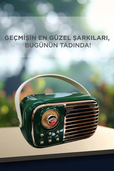 Torima BTS-1956 Yeşil Bluetooth 10W Bass Ses RGB Işık Efektli TWS USB TF Kart Mikrofonlu Hoparlör - Resim 2