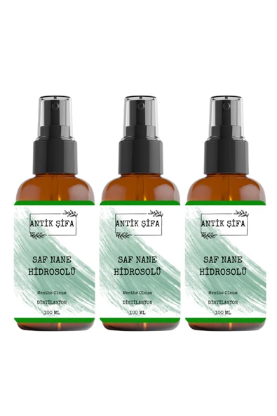 Antik Şifa Saf Nane Hidrosolü 300 Ml - (3 X 100 Ml Nane Suyu) ürün görseli