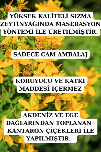 Antik Şifa Sarı Kantaron Yağı - (20 Ml) - Resim 2