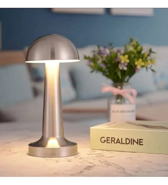 Monalisa Home Masa Üstü Şarjlı Abajur Lamba, Masaüstü, Led Sistemli ürün görseli 1