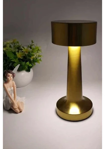 Monalisa Home Masa Üstü Şarjlı Abajur Lamba, Masaüstü, Led Sistemli ürün görseli 1