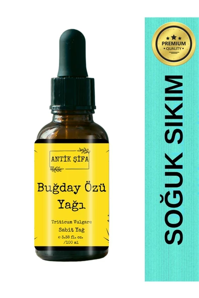 Antik Şifa Saf Buğday Özü Yağı - (TAŞIYICI YAĞ 100 ML) ürün görseli