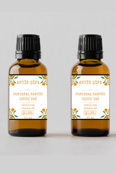 Antik Şifa Portakal Yağı - 2 X 10 ml (%100 SAF PORTAKAL UÇUCU YAĞI) ürün görseli