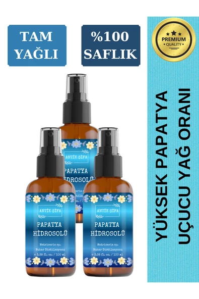 Antik Şifa Saf Papatya Hidrosolü 300 Ml - (3 X 100ml Papatya Suyu) ürün görseli