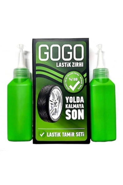 Lastik Zırhı Lastik Tamir Seti 2 Adet Tüp Lastik Sıvısı ürün görseli 1