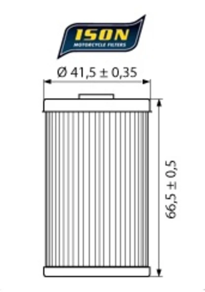 Ison-155 Bajaj Pulsar Ns200 Rs200 Doninar 400 Dominar 250 Yağ Filtresi - Resim 2