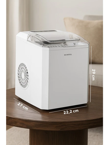 Kumtel Taşınabilir Otomatik Buz Makinesi Hım-02 - Resim 5