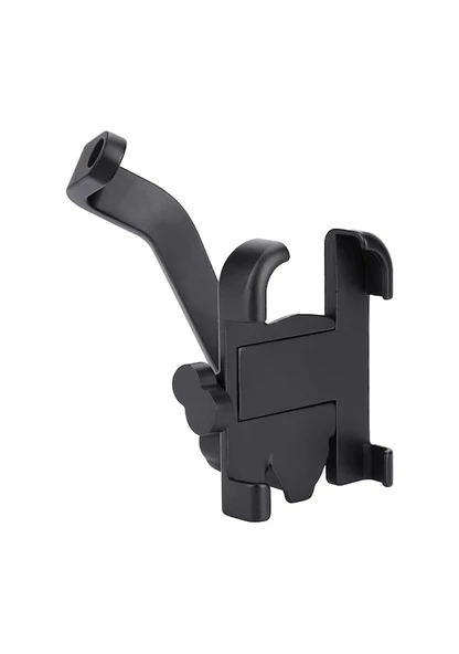 360 Bisiklet Motosiklet Ayna Bağlantılı Telefon Tutucu Aliminyum - Resim 4