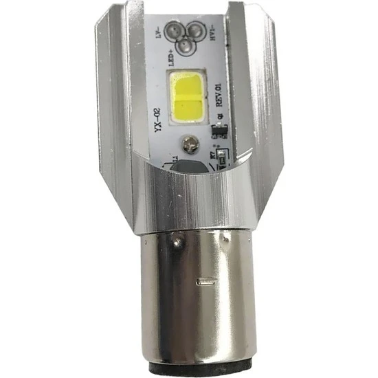 Power Led 12v 35/35w Kesik Tip Ampul Carub S2 Beyaz Işık ürün görseli 1