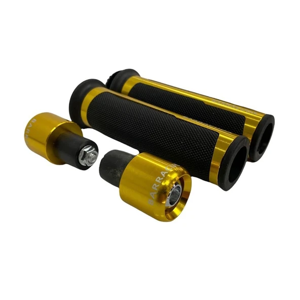 Barracuda Elcik Set ve Gidon Denge Topuzları Sarı - Resim 2