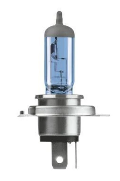 Ampul H4 12v 55 60w Tırnaklı Far 43t %10 Fazla Isık Beyaz Cıft Uyumlu ürün görseli 1