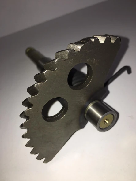 SCOOTER MARŞ MİLİ 15.8 cm KOMPLE UZUN MARŞ MİLİ - Resim 4