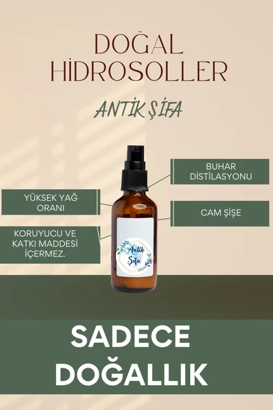 Antik Şifa Biberiye Suyu Ve Lavanta Suyu Seti - Doğal Biberiye Saç Toniği Seti (2X100ML) - Resim 3