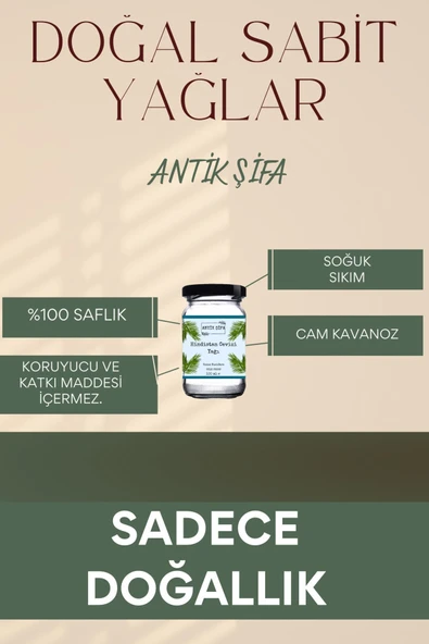 Antik Şifa %100 Saf Hindistan Cevizi Yağı - Soğuk Sıkım (2 X 100ML) - 2