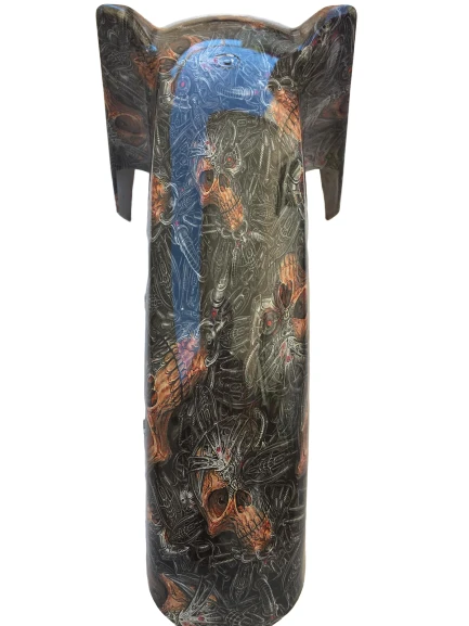 Ybr K Ön Çamurluk Karbon Kaplama Ebrili Kurukafa ürün görseli 1