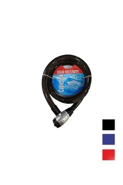 Motosiklet Bisiklet Halat Kilit 25 X 150 Cm Zhongli Plastik Başlı ürün görseli 1