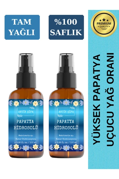 Antik Şifa Saf Papatya Hidrosolü 200 Ml - (2 X 100ml Papatya Suyu) ürün görseli