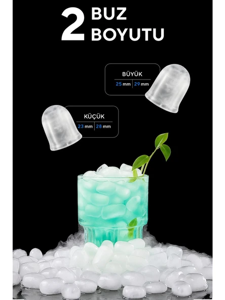 Kumtel Taşınabilir Otomatik Buz Makinesi Hım-02 - Resim 6